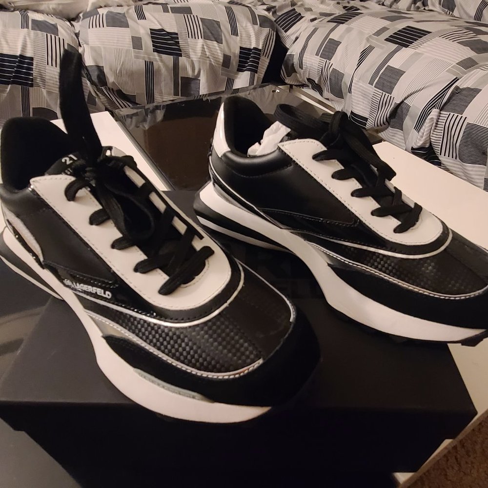 NEW! Karl Lagerfeld Sneakers Women US 10